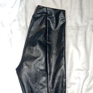 AFRM leather pants/leggings
